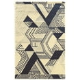 thumbnail image 1 of Aspirewool Hatch Ivory and Navy 5X8, 1 of 5