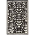 thumbnail image 1 of Linon Aspire Scallop Hand Tufted Wool 8'x11' Rug in Navy, 1 of 5