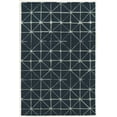 thumbnail image 1 of Linon Home Décor Aspire Area Rug Collection, Navy and Ivory, 2' x 3', 1 of 3