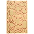 thumbnail image 1 of Linon Aspire Window Hand Tufted Wool 5'x8' Rug in Ivory, 1 of 4