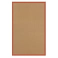 thumbnail image 1 of Linon Athena Accent Rug, Cork with Burnt Orange, 4ft x 6ft, 1 of 2