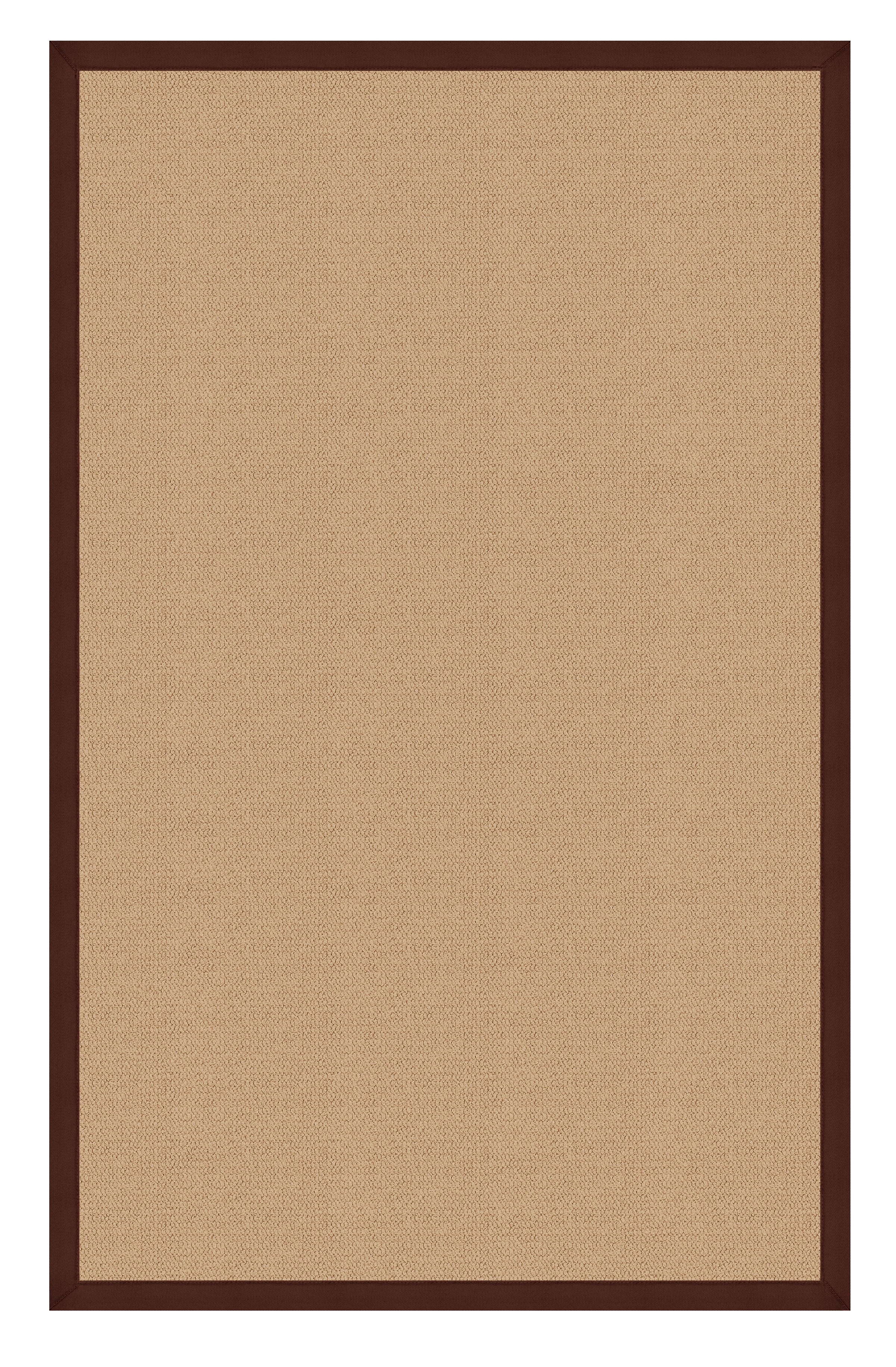 Linon Athena Sisal & Brown 9.10x13 Area Rug