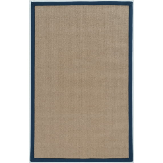 Linon Athena Cork & Blue 8x11 Area Rug