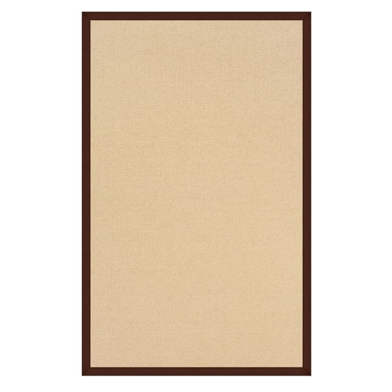 Linon Athena Natural and Brown 8'x11' Area Rug