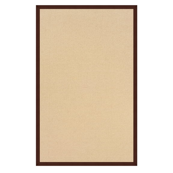 Linon Athena 9'10"x13' Rug in Natural & Brown Area Rug
