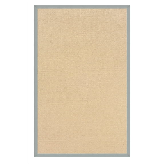 Linon Athena AT0109 Rug 2' 6" x 12' Natural and Ice Blue Runner