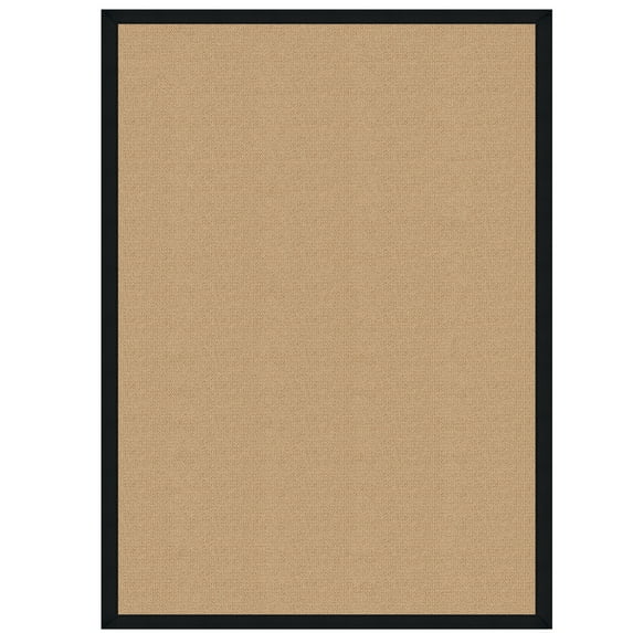 Linon Athena Sisal & Black 5x8 Area Rug