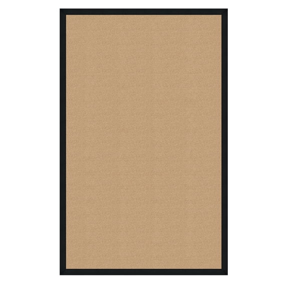 Linon Athena Rug In Sisal And Black 9.10 x 13 - (4 x 6)