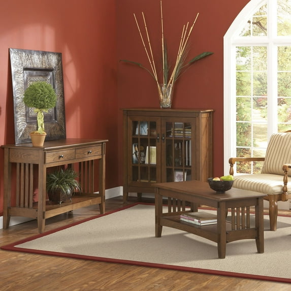 Linon Athena Runner, Natural with Burnt Orange, 2.6ft x 8ft