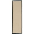 thumbnail image 1 of Linon Athena Runner Rug, Natural and Black, 2.5' x 8', 1 of 5