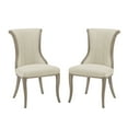 thumbnail image 1 of Linon Avalon Flared Back Chair, Set of 2, Multiple Colors, 1 of 8