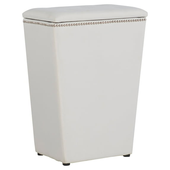 Linon Bella Angled Hamper, Multiple Colors