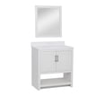 thumbnail image 1 of Linon Blakely White Ash 31 inch Vanity with Mirror, 1 of 21