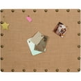 thumbnail image 1 of Linon Burlap Nailhead Corkboard, Multiple Sizes, 1 of 3