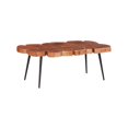 thumbnail image 1 of Linon Callan Live Edge Large Wood and Iron Coffee Table in Brown, 1 of 14