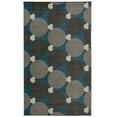 thumbnail image 1 of Linon Capri Area Rug Collection, Blue and Gray, 4'3" x 7'3", 1 of 6