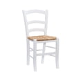 thumbnail image 1 of Linon Carmelo Side Chair White Set Of 2, 1 of 8