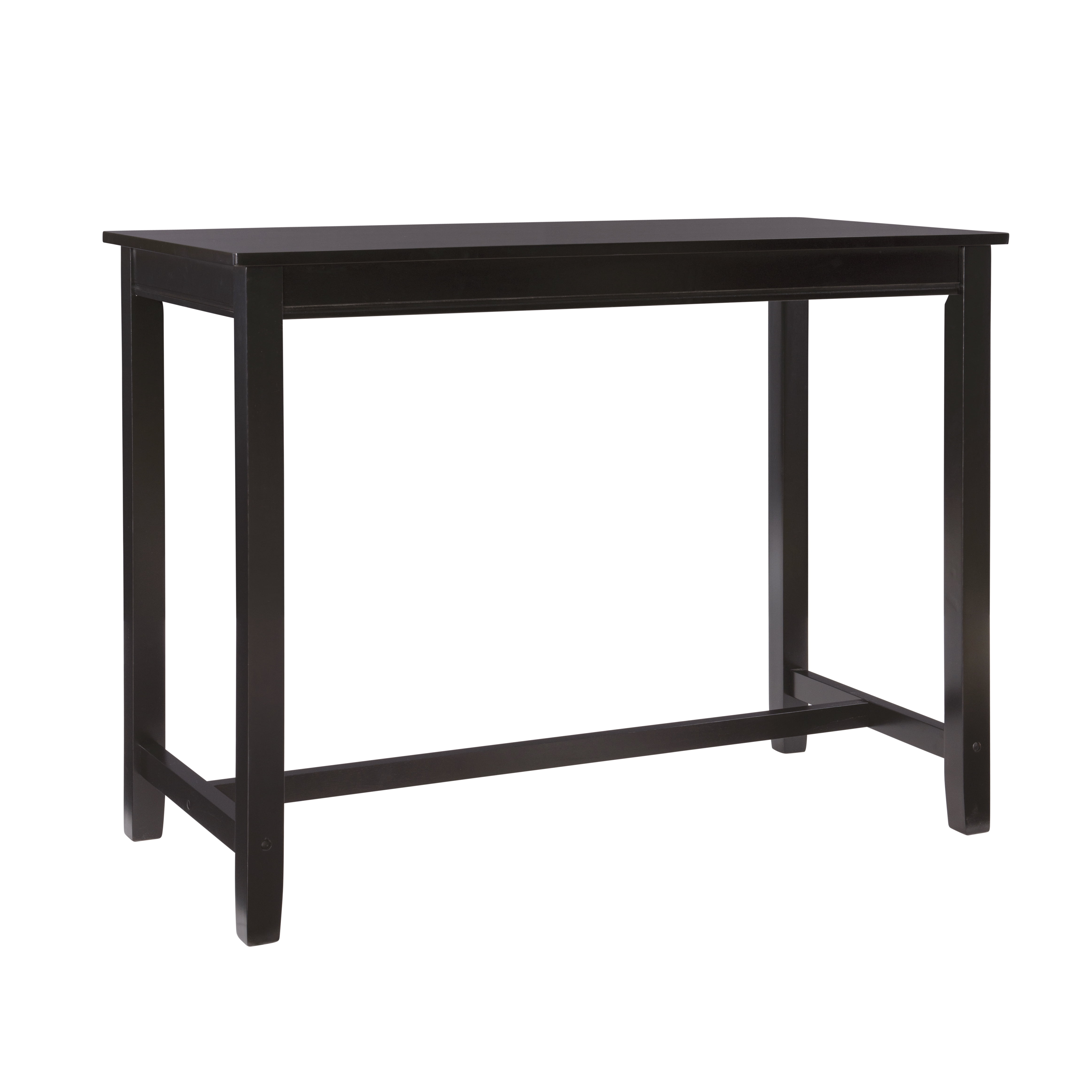 Linon Cessford Counter Height Pub Table, 36" Tall, Black