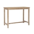 thumbnail image 1 of Linon Cessford Counter Height Pub Table, 36" Tall, Distressed Brown, 1 of 7