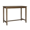 thumbnail image 1 of Linon Cessford Counter Height Pub Table, 36" Tall, Rustic Brown, 1 of 13