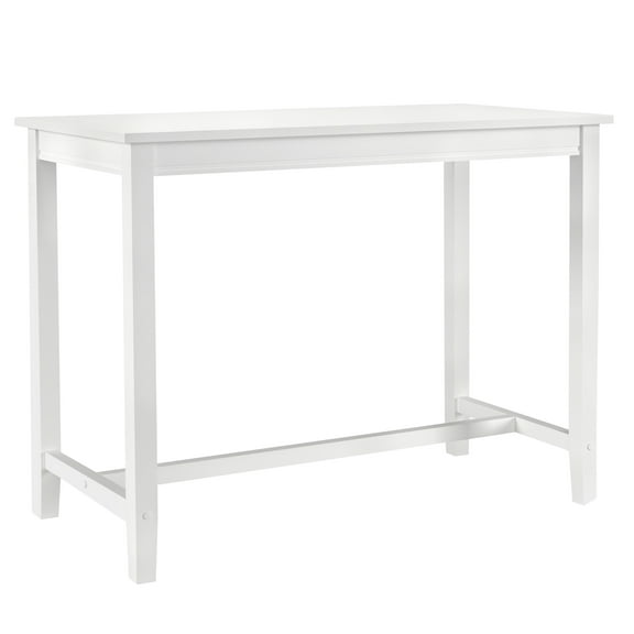 Linon Cessford Indoor Counter Height Pub Table, 36" Tall, White