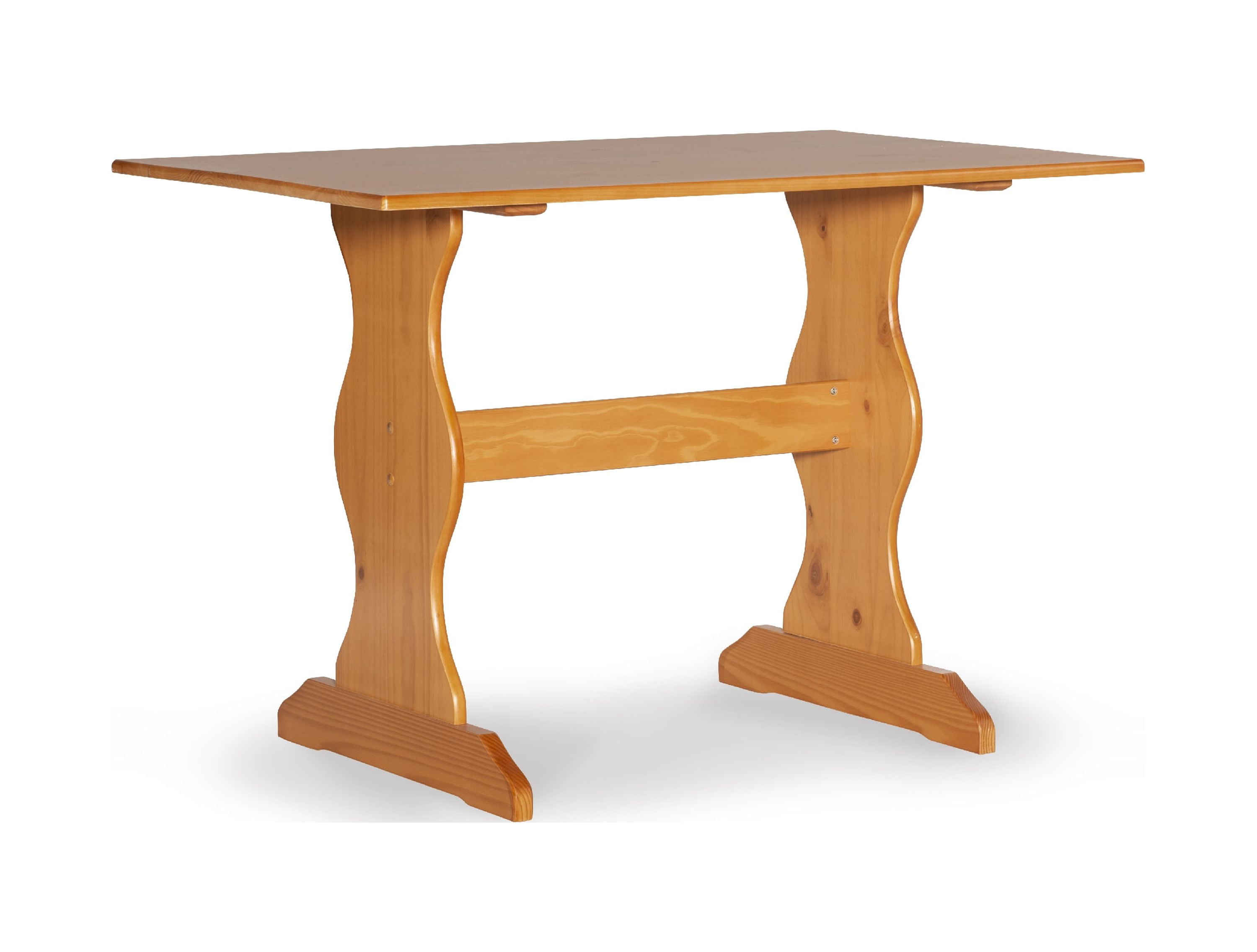 Linon Chelsea Farmhouse Dining Table, Natural Honey