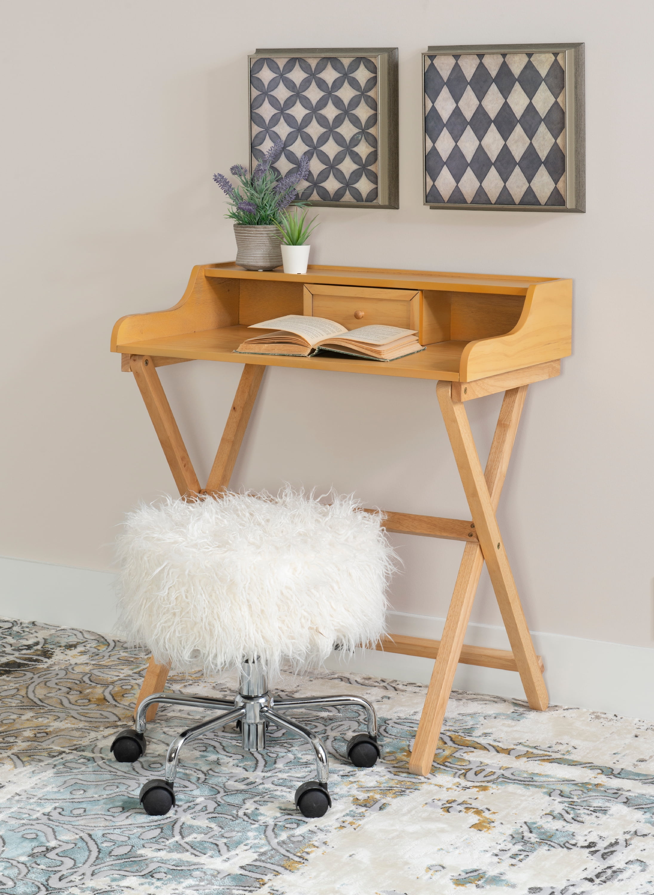 Linon folding desk outlet