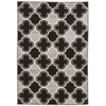 thumbnail image 1 of Claremont Quatrefoil Black/Grey Rug, Multiple Sizes, 1 of 5