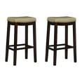 thumbnail image 1 of Linon Claridge 2-Pack Bar Stool With Beige Finish BS280JUTE02PKU, 1 of 2
