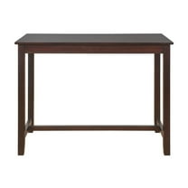 Linon Claridge 36 Inch Counter Height Pub Table, Walnut