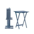 thumbnail image 1 of Linon Compass Tray Table Set Navy, 1 of 19