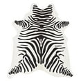 thumbnail image 1 of Linon Cowhide Stencil Full Skin in Black, 1 of 6