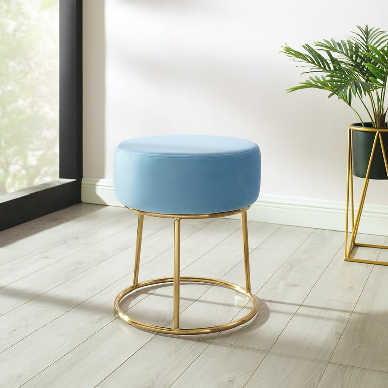 Navy blue outlet vanity stool