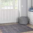 thumbnail image 1 of Contemporary Home Living 3' x 5' Southwest Geometric Diamond Area Throw Rug - Gray and Cream, 1 of 9