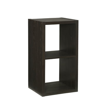 Linon Duhon 2-Cubby Storage Cabinet, Espresso