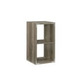 thumbnail image 1 of Linon Duhon 2-Cubby Storage Cabinet, Gray, 1 of 17