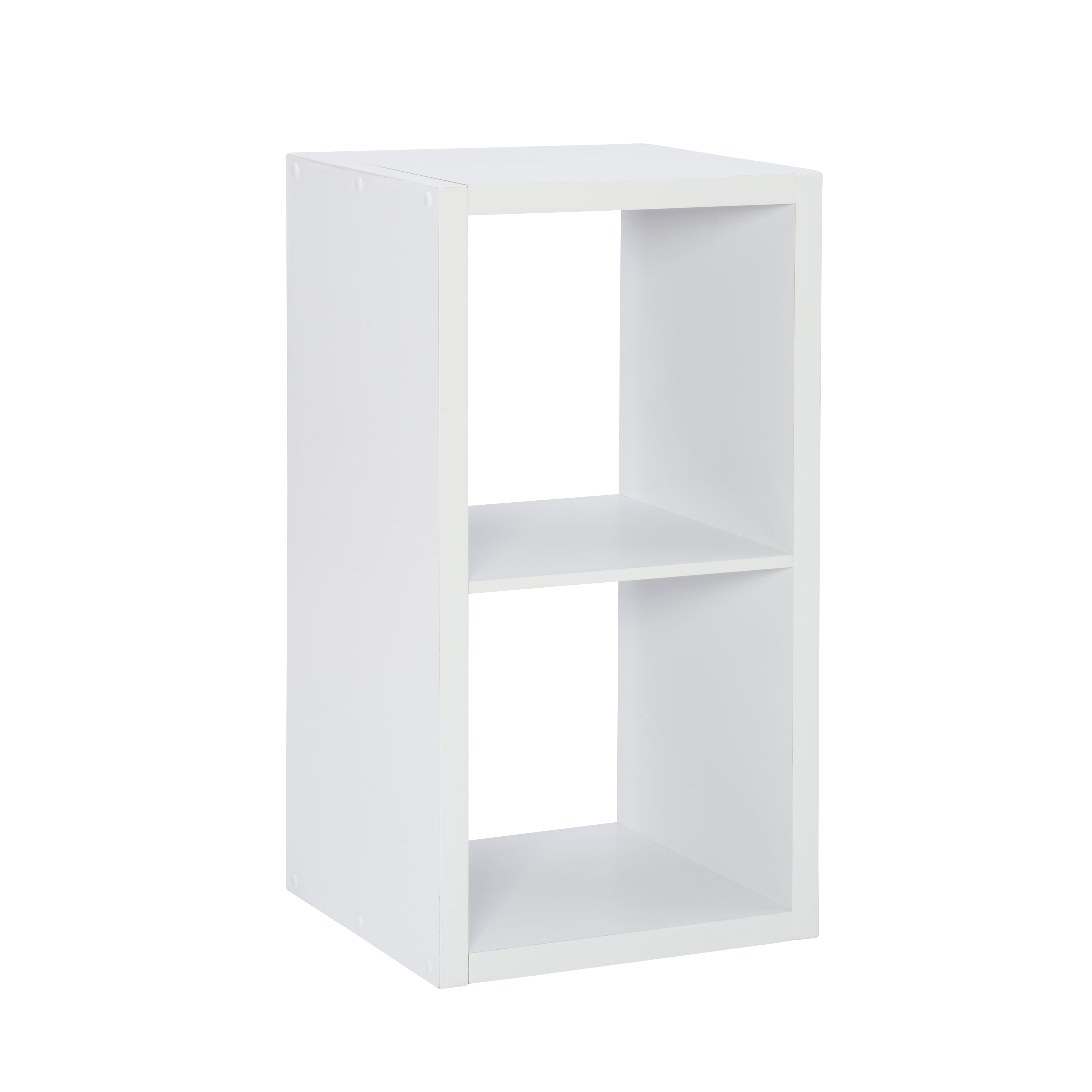 Linon Duhon 2-Cubby Storage Cabinet, White