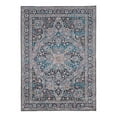 thumbnail image 1 of Linon Eclipse Rania Woven Polyester 6'7"x 9'7" Rug in Gray, 1 of 10
