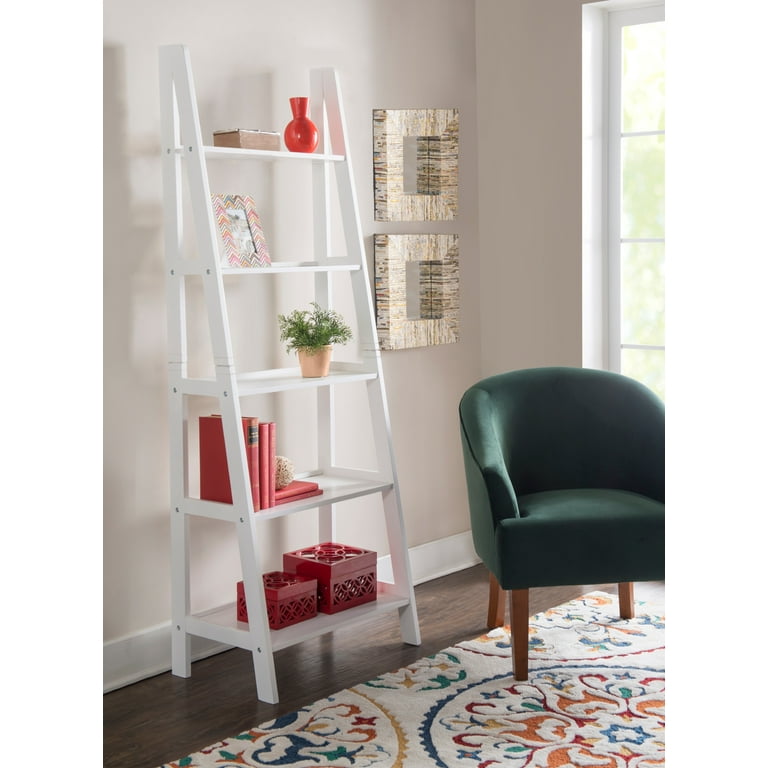 Off white ladder sale shelf