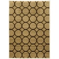 thumbnail image 1 of Ellegance Multi Circles Crème Beige Brown-Size:2' x 3', 1 of 3
