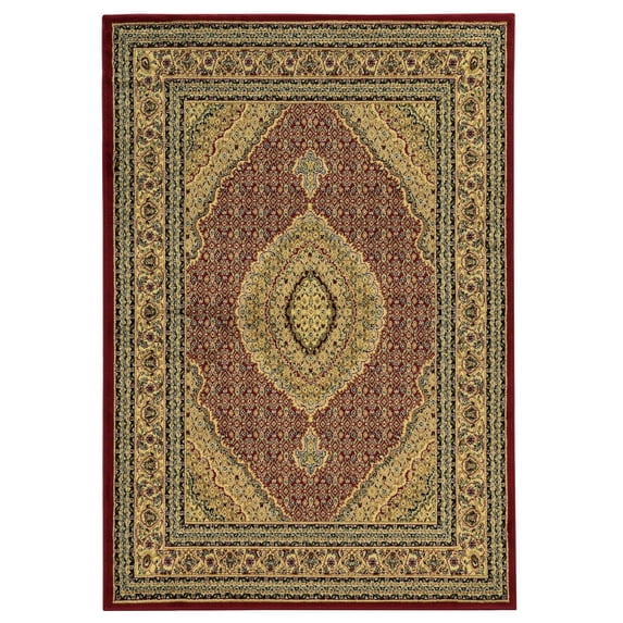 Linon Elegance Flowers & Plants Transitional Area Rug, Off-White, 2' x 3'