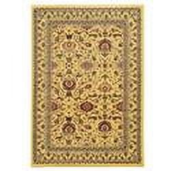 Linon Elegance Flowers & Plants Transitional Area Rug, Off-White, 8' x 10'
