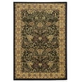 thumbnail image 1 of Linon Home Décor Elegance Area Rug Collection, Black and Ivory, 2' x 3', 1 of 3