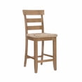 thumbnail image 1 of Linon Eliza 26 in. Counter Stool - Black, 1 of 9