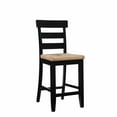 thumbnail image 1 of Linon Eliza 26 in. Counter Stool - Black, 1 of 9