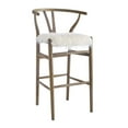 thumbnail image 1 of Linon Ellis Wishbone Bar Stool, 1 of 2
