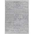thumbnail image 1 of Linon Home DÃ©cor Emerald Area Rug Collection, Gray and Blue, 6'7" x 9'7", 1 of 5