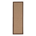 thumbnail image 1 of Linon Empire Machine Tufted Wool 2'6"x8' Rug in Cork Brown and Brown, 1 of 5