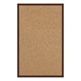 thumbnail image 1 of Linon Empire Machine Tufted Wool 4'x6' Rug in Cork Brown and Brown, 1 of 5