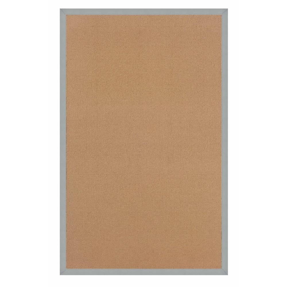 Linon Empire Machine Tufted Wool 8'x11' Rug in Cork Brown and Ice Blue ...